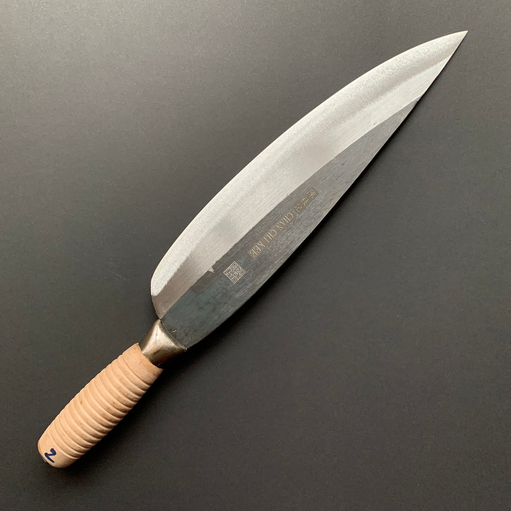 No.2 Butchers' Knife, carbon steel, kurouchi finish - CCK Cleaver