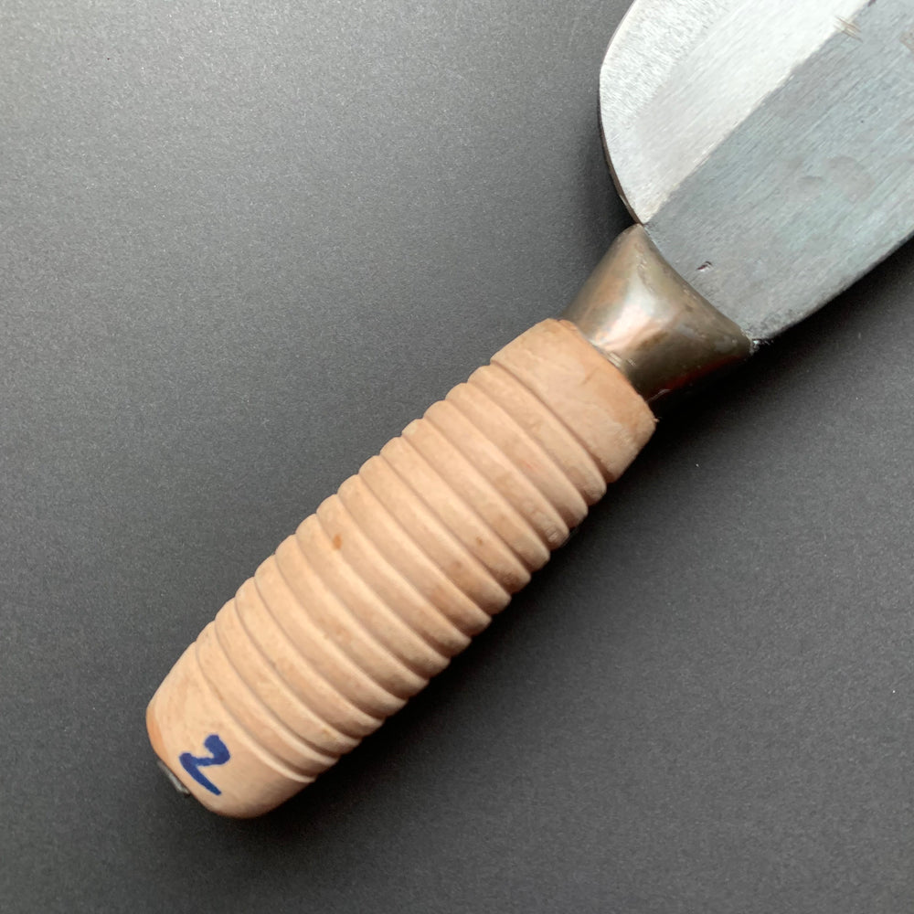 No.2 Butchers' Knife, carbon steel, kurouchi finish - CCK Cleaver