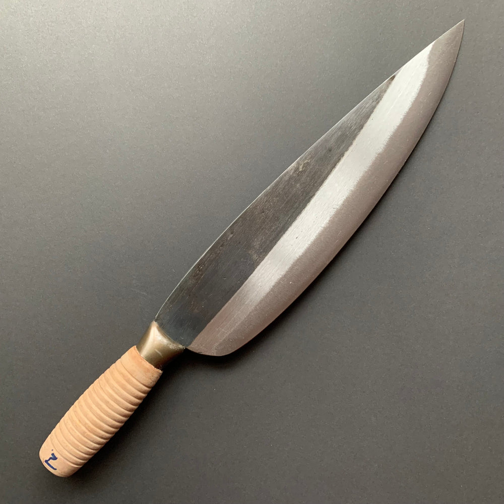 
            
                Load image into Gallery viewer, No.2 Butchers&amp;#39; Knife, carbon steel, kurouchi finish - CCK Cleaver
            
        