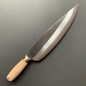 No.2 Butchers' Knife, carbon steel, kurouchi finish - CCK Cleaver