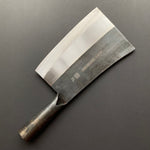 XL Kau Kong Chopper, carbon steel, very rustic finish, iron handle - CCK Cleaver