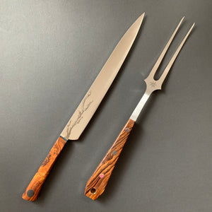 Carving set - ironwood and classic - Town Cutler