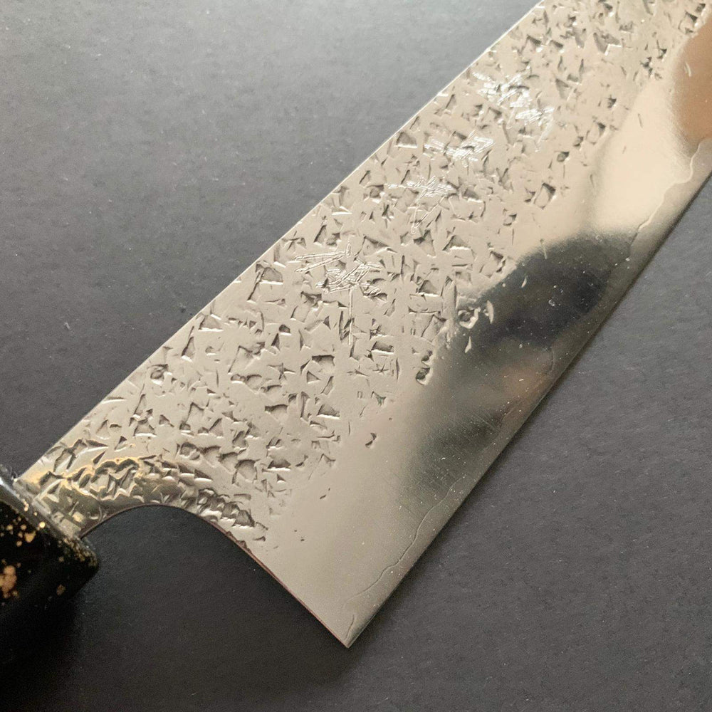 Single Bevel Gyuto knife, SG2 powder steel, polished tsuchime finish - Yu Kurosaki - Kitchen Provisions