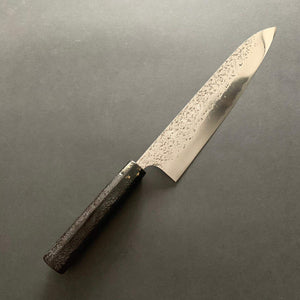 Single Bevel Gyuto knife, SG2 powder steel, polished tsuchime finish - Yu Kurosaki - Kitchen Provisions