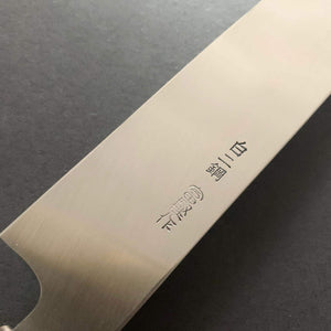 Sakimaru knife, Shirogami 2 Honyaki, mirror finish  - Togashi Kenji - Kitchen Provisions