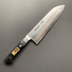 
            
                Load image into Gallery viewer, Santoku knife, SK5 mono carbon steel, polished finish - Goko - Kitchen Provisions
            
        