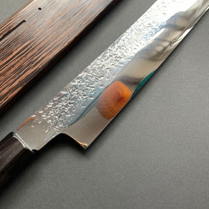 Sakimaru Knife, SG2 Powder Steel, Tsuchime Finish, Ebony Wood handle - Yu Kurosaki - Kitchen Provisions