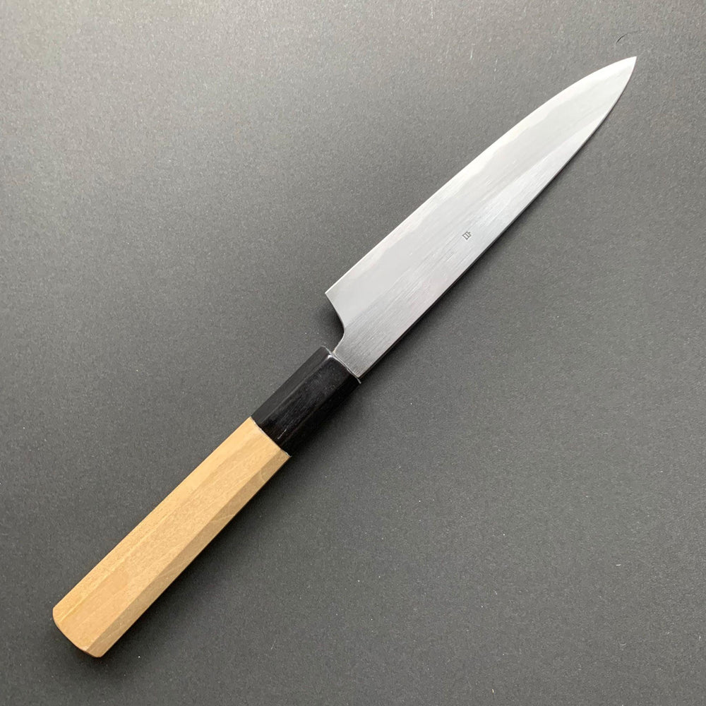 Petty Knife, Shirogami 2 with iron cladding, Kasumi finish, Kikuzuki Kasumi range - Sakai Kikumori - Kitchen Provisions