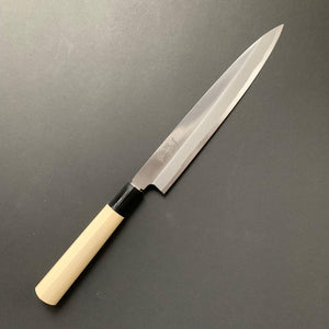 Yanagiba Knife, Shirogami 2 Carbon Steel, Iron Clad, Polished Finish - Ittetsu - Kitchen Provisions