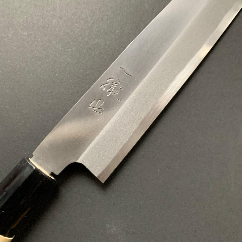 Yanagiba Knife, Shirogami 2 Carbon Steel, Iron Clad, Polished Finish - Ittetsu - Kitchen Provisions