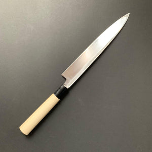 Yanagiba Knife, Shirogami 2 Carbon Steel, Iron Clad, Polished Finish - Ittetsu - Kitchen Provisions