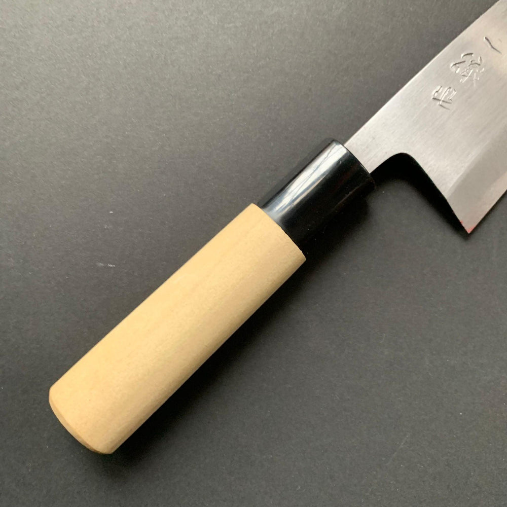 Deba Knife, Shirogami 2 Carbon Steel, Iron Clad, Polished Finish - Ittetsu - Kitchen Provisions