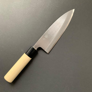 Deba Knife, Shirogami 2 Carbon Steel, Iron Clad, Polished Finish - Ittetsu - Kitchen Provisions