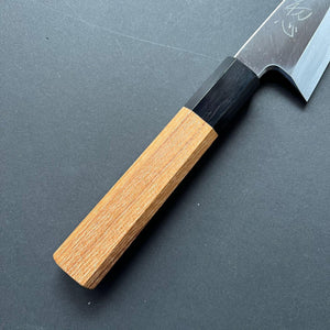 Honesuki knife, Single Beveled, Shirogami 2, polished finish - Hatsukokoro Shirasagi - Kitchen Provisions