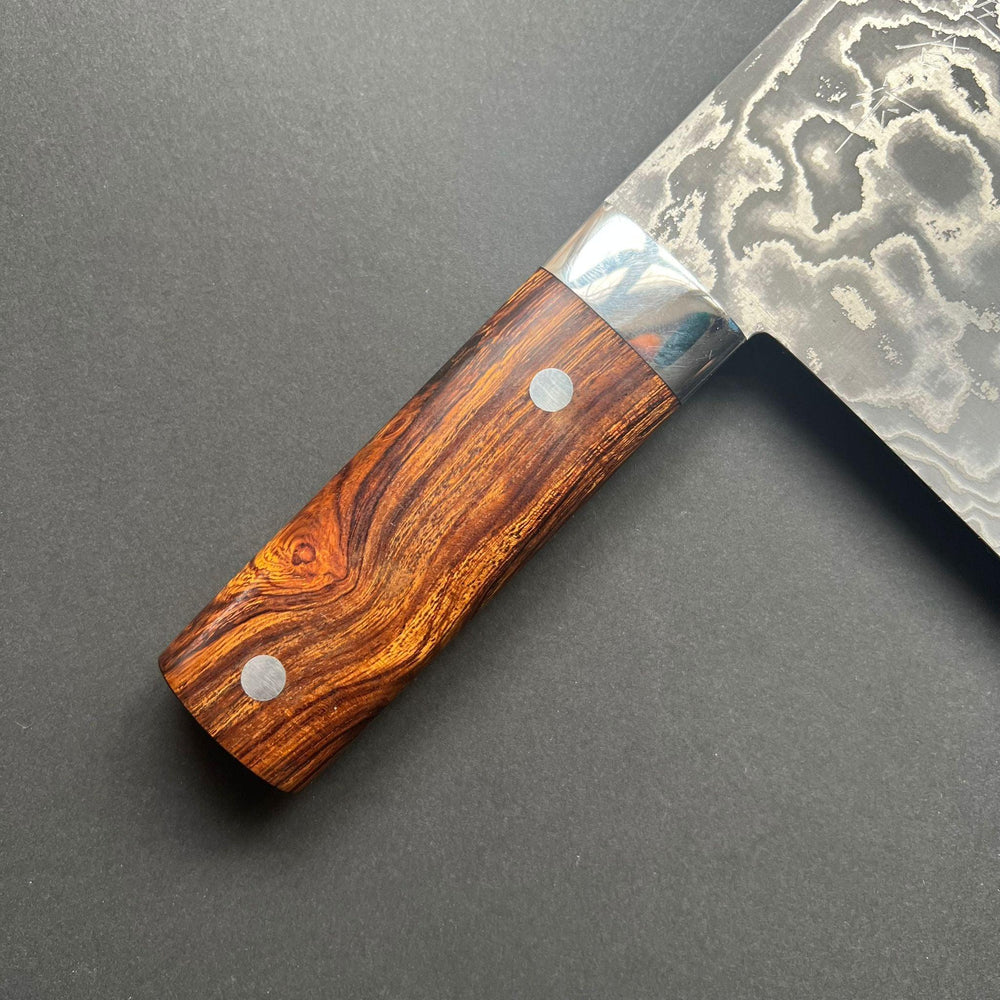 
            
                Load image into Gallery viewer, Chinese Cleaver, VG10 stainless steel, Damascus finish, Iron wood handle - Saji - Kitchen Provisions
            
        