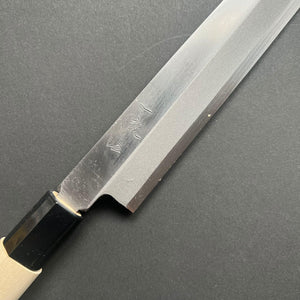 Yanagiba Knife, Stamped Shirogami 2 Carbon Steel, Iron Clad, Polished Finish - Ittetsu - Kitchen Provisions