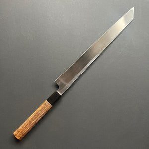 Kiritsuke Yanagiba knife, Shirogami 2, polished finish - Hatsukokoro Shirasagi - Kitchen Provisions