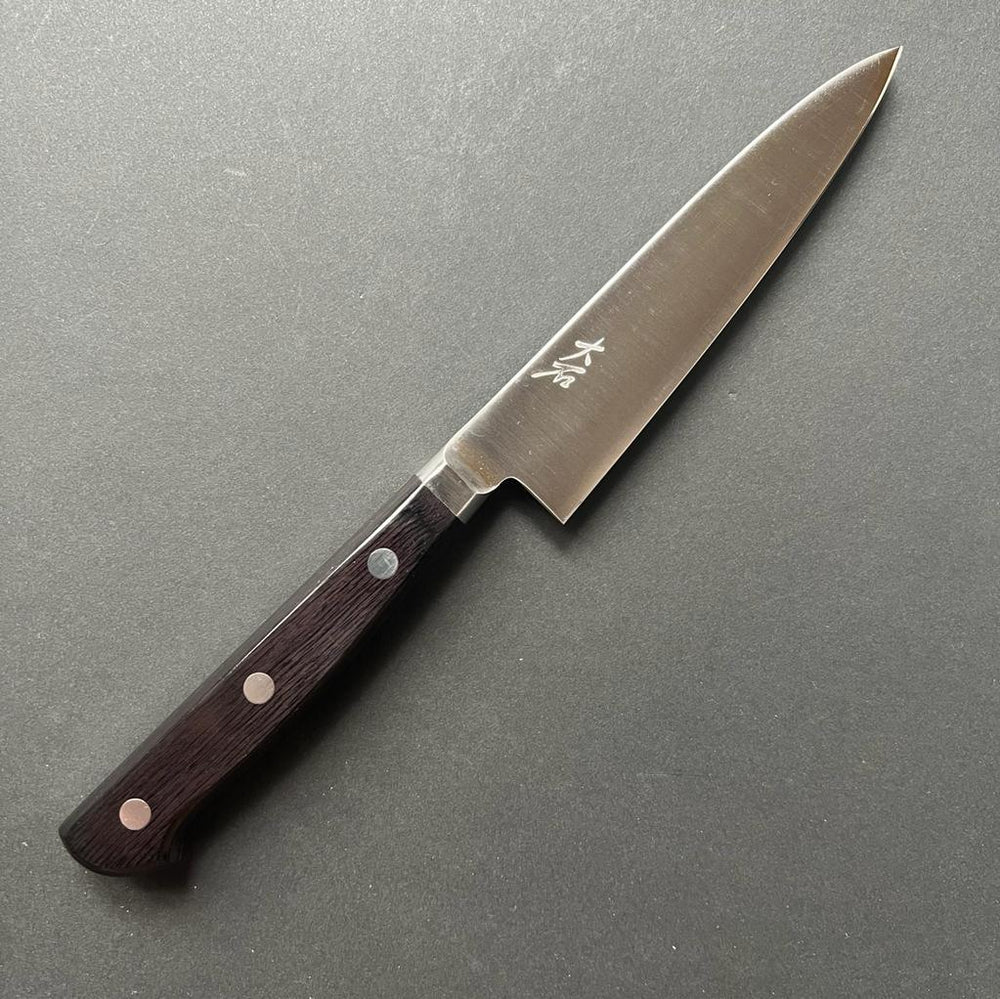 Petty knife, VG5 stainless steel, migaki finish - Ohishi - Kitchen Provisions