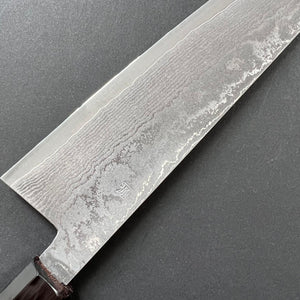 Gyuto knife, SG2 powder steel, Damascus finish, Wenge handle - Shigeki Tanaka - Kitchen Provisions