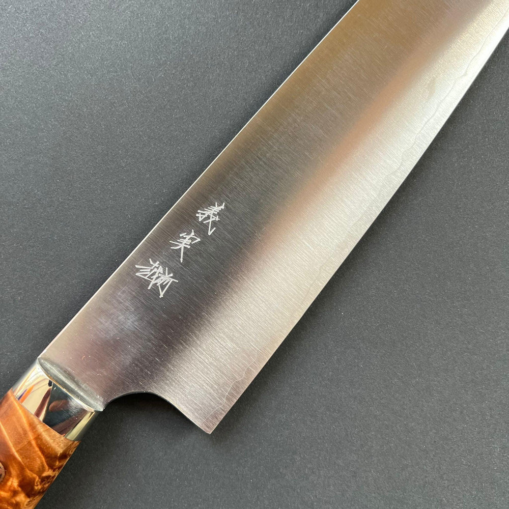 
            
                Load image into Gallery viewer, Gyuto knife, SG2 Powder Steel, Western style Maple wood handle, Migaki finish - Kato - Kitchen Provisions
            
        