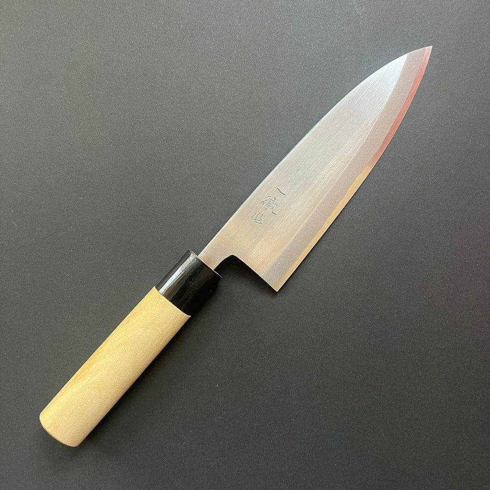 Deba Knife, Shirogami 2 Carbon Steel, Iron Clad, Polished Finish - Ittetsu - Kitchen Provisions