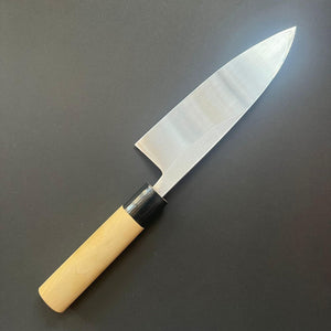 Deba Knife, Shirogami 2 Carbon Steel, Iron Clad, Polished Finish - Ittetsu - Kitchen Provisions