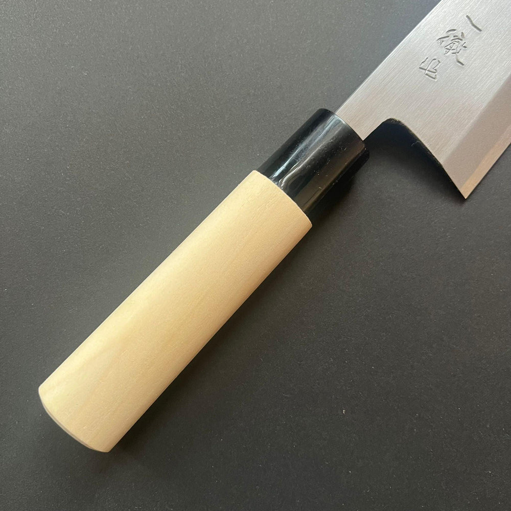 Deba Knife, Shirogami 2 Carbon Steel, Iron Clad, Polished Finish - Ittetsu - Kitchen Provisions