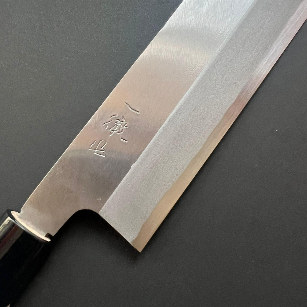 Usuba Knife, Shirogami 2 Carbon Steel, Iron Clad, Polished Finish - Ittetsu - Kitchen Provisions