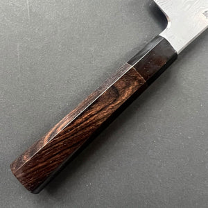 Santoku knife, Aogami 1 carbon steel, Damascus finish - Nakagawa Hamono x Myojin Naohito - Kitchen Provisions