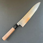 Gyuto knife, SG2 stainless steel, Damascus finish, Saihyo range - Hatsukokoro - Kitchen Provisions