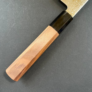 Gyuto knife, SG2 stainless steel, Damascus finish, Saihyo range - Hatsukokoro - Kitchen Provisions