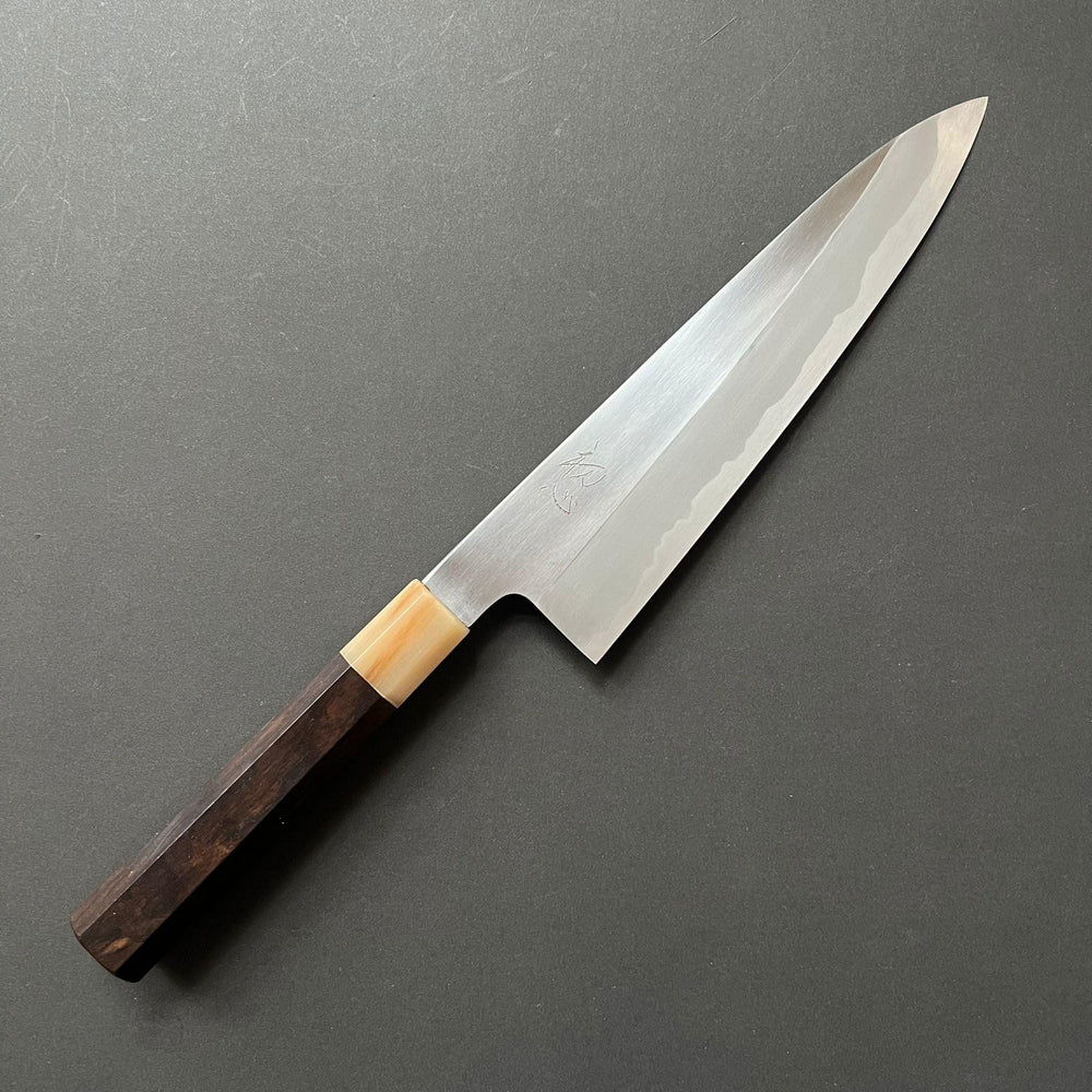 Gyuto knife, Aogami 2 with iron cladding, Kasumi finish, Komorebi range - Hatsukokoro - Kitchen Provisions
