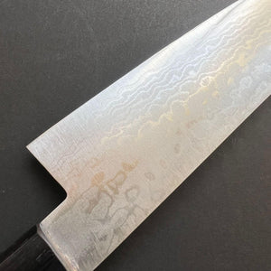 Santoku knife, VG10 stainless steel, Damascus finish - Miki Hamono - Kitchen Provisions