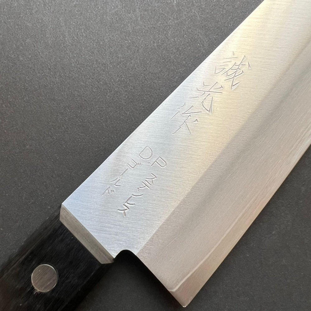 Santoku knife, VG1 stainless steel, polished finish - Miki Hamono - Kitchen Provisions