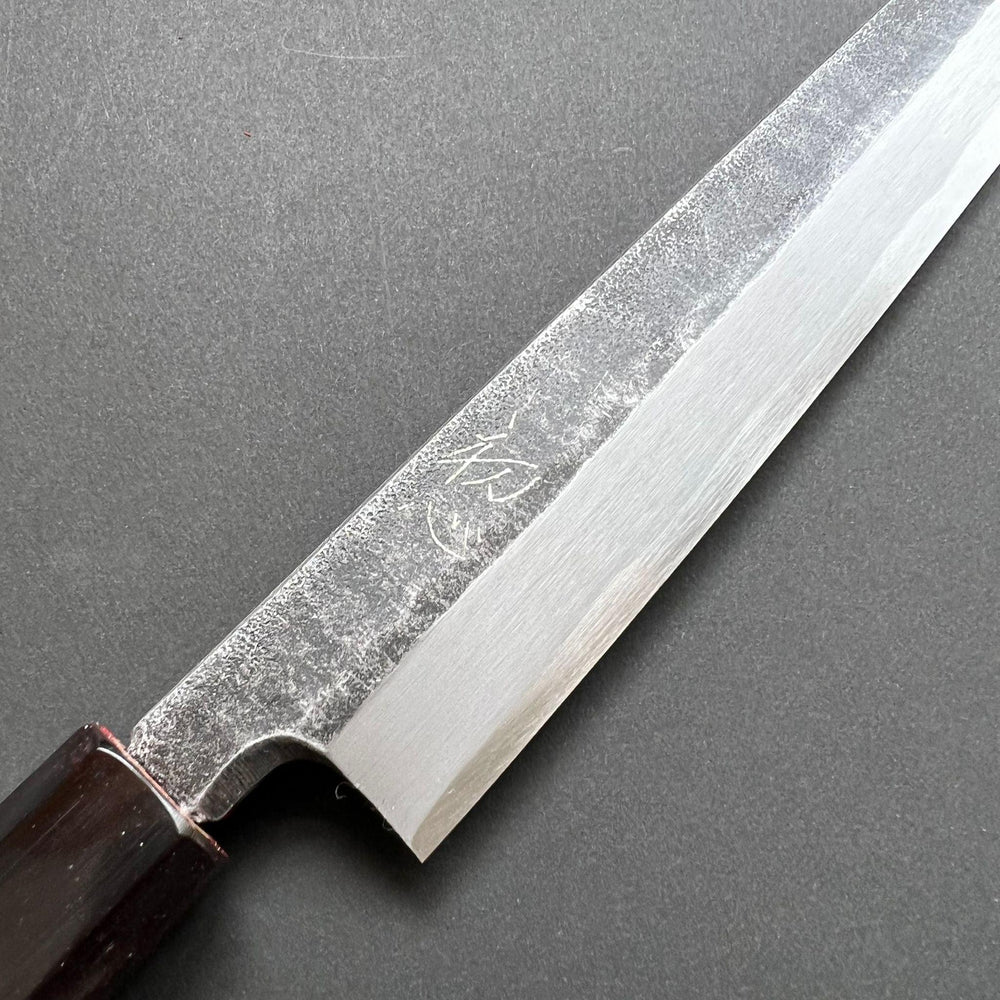 Yanagiba knife, Aogami 2, Kuoruchi Tsuchime finish - Hatsukokoro Shirasagi - Kitchen Provisions