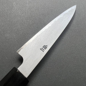 Petty knife, Shirogami 2 with iron cladding, Kasumi finish, Shirahama range - Hatsukokoro - Kitchen Provisions