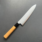 Gyuto knife, SG2 powder steel with stainless steel cladding, Polished finish, Hayabusa range - Hatsukokoro - Kitchen Provisions