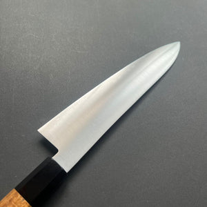 Gyuto knife, SG2 powder steel with stainless steel cladding, Polished finish, Hayabusa range - Hatsukokoro - Kitchen Provisions