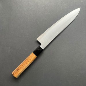 Gyuto knife, SG2 powder steel with stainless steel cladding, Polished finish, Hayabusa range - Hatsukokoro - Kitchen Provisions
