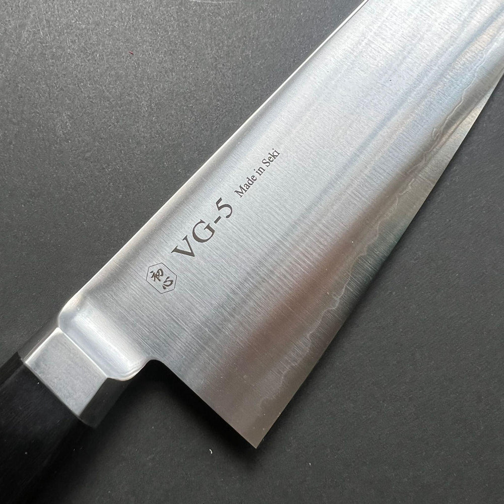 Santoku knife, VG5 stainless steel, Polished finish, western style handle - Hatsukokoro - Kitchen Provisions