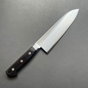 Santoku knife, VG5 stainless steel, Polished finish, western style handle - Hatsukokoro - Kitchen Provisions