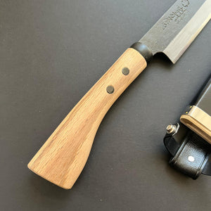 Ken Nata, SK5 Carbon steel, Kurouchi finish, Ajikataya series - Hinoura - Kitchen Provisions