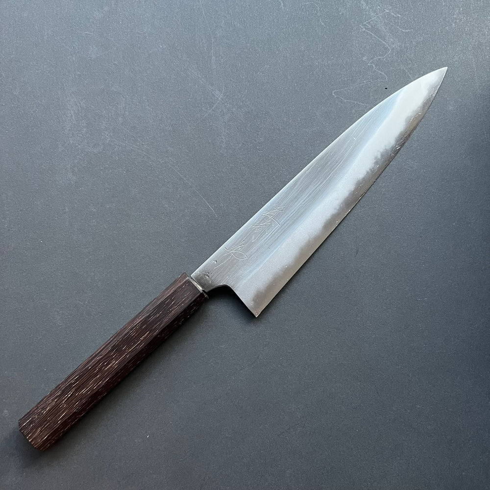 Gyuto knife, Aogami 2 with Iron Cladding, forge welded Hon-SanMai series - Naoki Mazaki