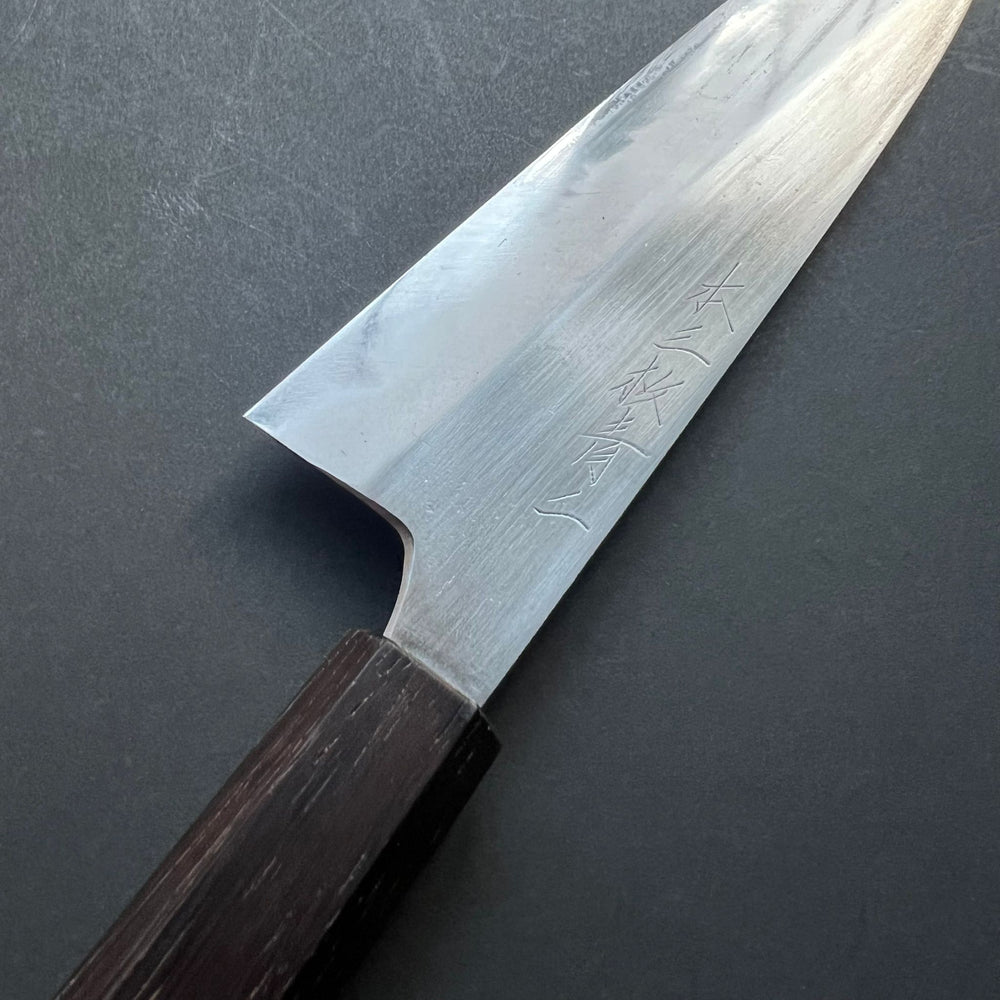 
            
                Load image into Gallery viewer, Gyuto knife, Aogami 2 with Iron Cladding, forge welded Hon-SanMai series - Naoki Mazaki
            
        