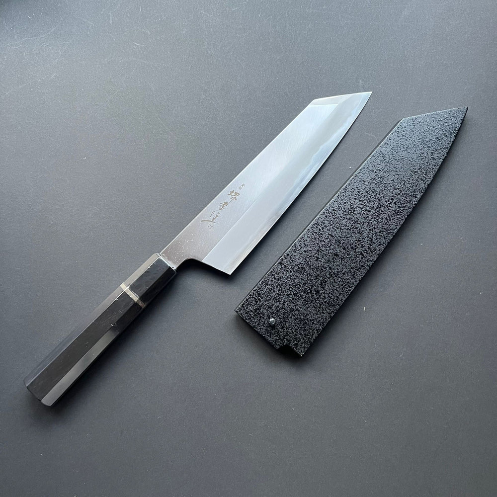 Kengata Gyuto knife, Aogami 2, iron clad, polished finish, Homura series - Sakai Takayuki