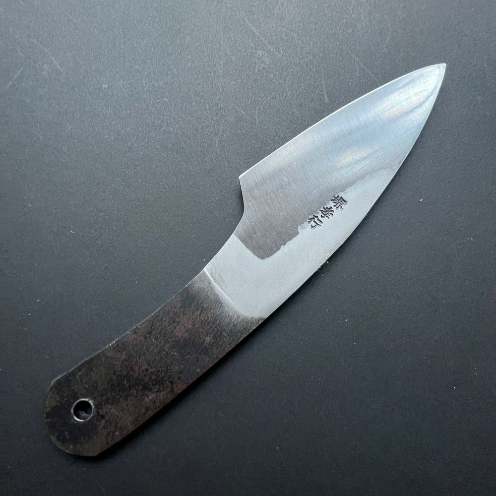Filleting knife, Aogami 2 carbon steel with Iron cladding, single bevel, kurouchi finish - Sakai Takayuki