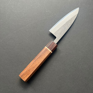 Ajikiri knife, Aogami 2 with stainless steel cladding, nashiji finish - Ittetsu