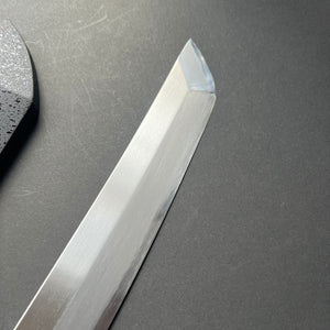 Sakimaru Yanagiba knife, GInsan stainless steel with stainless steel cladding, Migaki finish - Sakai Takayuki
