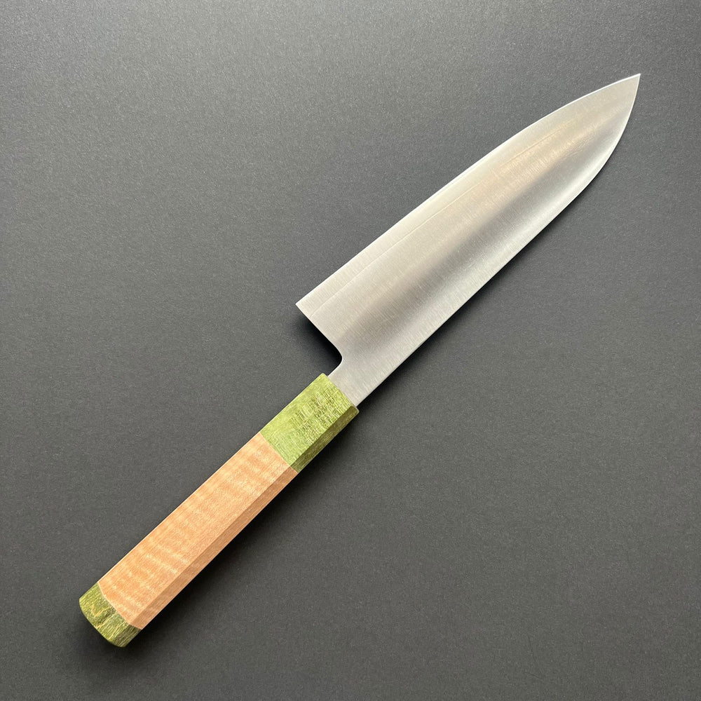 Santoku knife, Ginsan stainless steel, Polished finish, Hayabusa range - Hatsukokoro