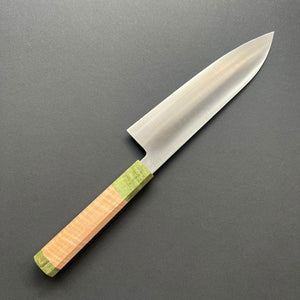 Santoku knife, Ginsan stainless steel, Polished finish, Hayabusa range - Hatsukokoro